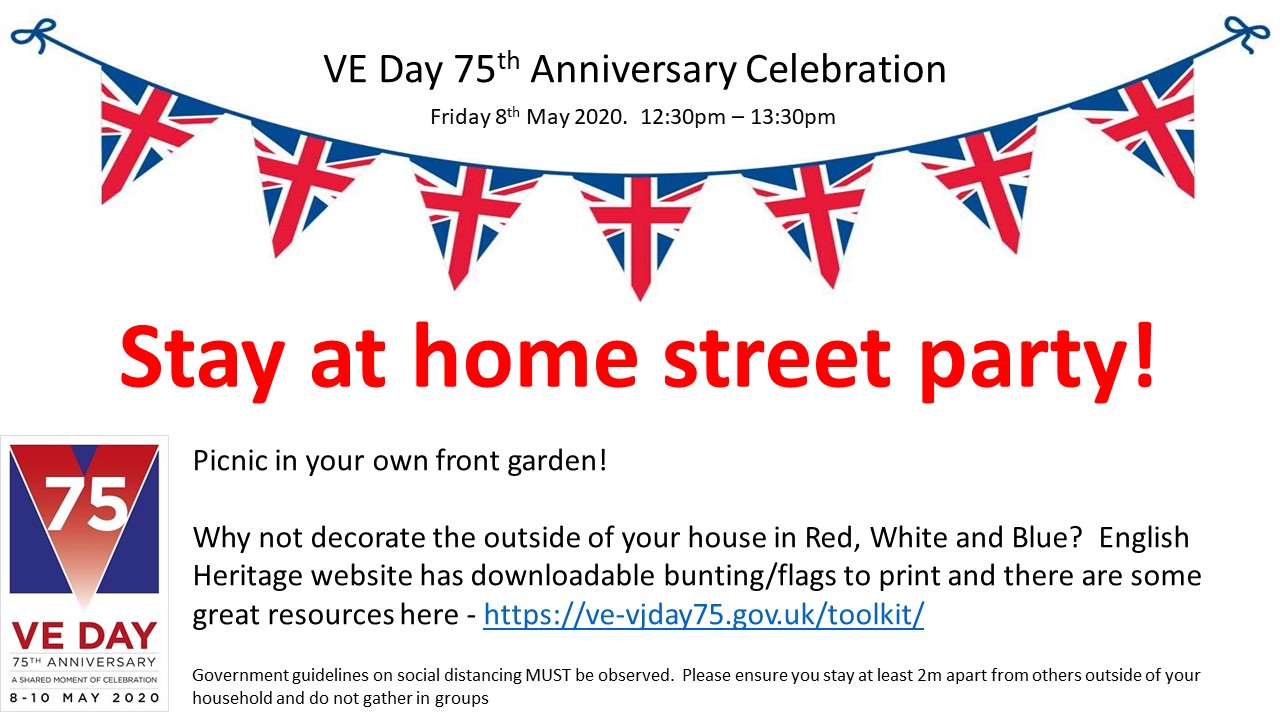 Stay at Home VE Day Street Party 